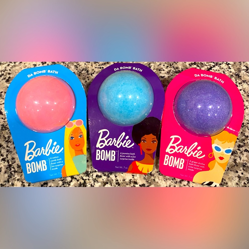BARBIE BATH BOMBS